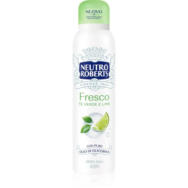 Neutro Roberts Tè Verde e Lime deodorant ve spreji s 48hodinovým účinkem 150 ml