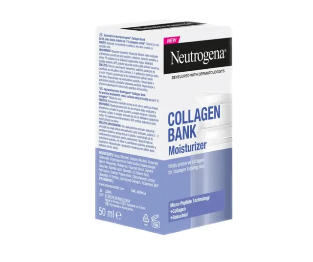 Neutrogena Collagen Bank hydratační krém s kolagenem 50 ml