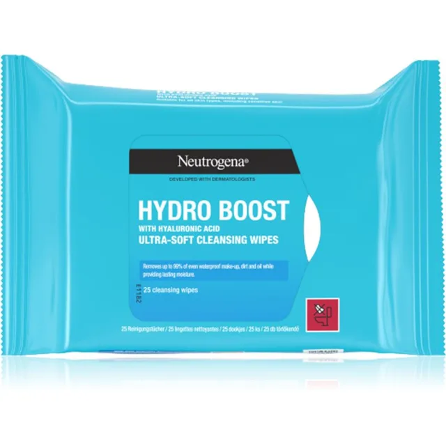 Neutrogena Hydro Boost® jemné čisticí ubrousky 25 ks