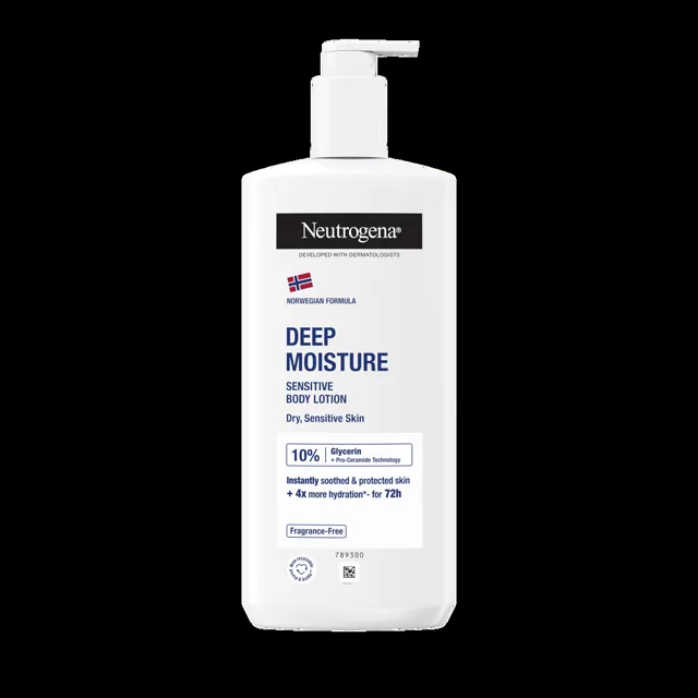 NEUTROGENA® Norská receptura Hloubkově hydratační tělové mléko pro citlivou pokožku 400 ml
