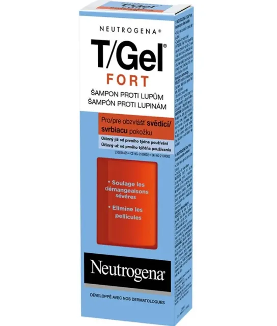 Neutrogena T/Gel Forte Shampooing Šampon proti lupům 150 ml