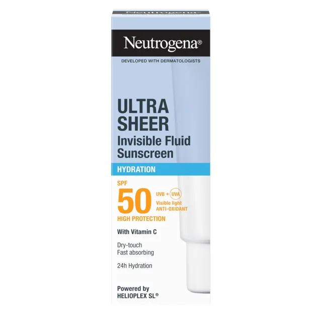 Neutrogena Ultra Sheer Neviditelný hydratační fluid SPF 50 50 ml
