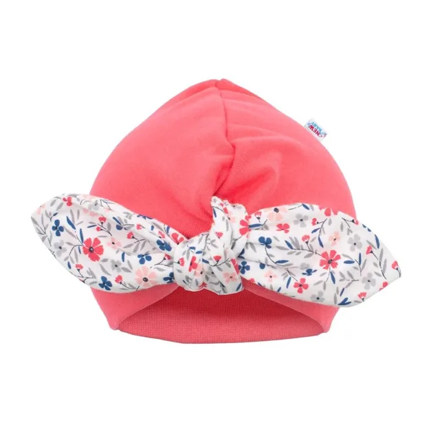 New Baby Dívčí čepička turban  For Girls, vel. 86 (12-18m)