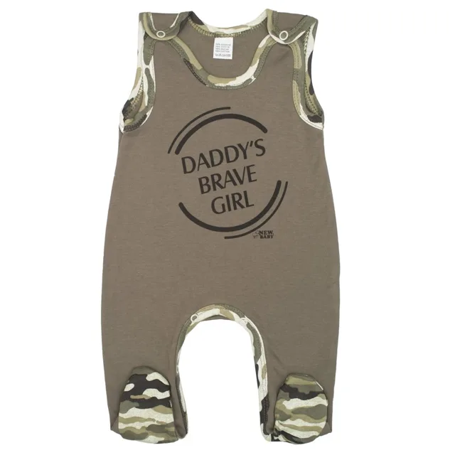 New Baby Kojenecké dupačky Army girl, vel. 92 (18-24m)