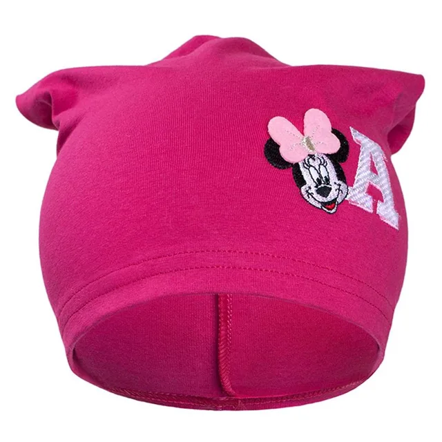 New Baby Podzimní dětská čepička  Minnie růžová, vel. 110 (4-5r)
