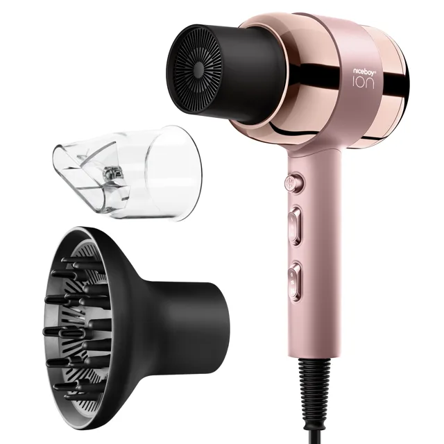 Niceboy Fén na vlasy ION AirSonic PRO Pink