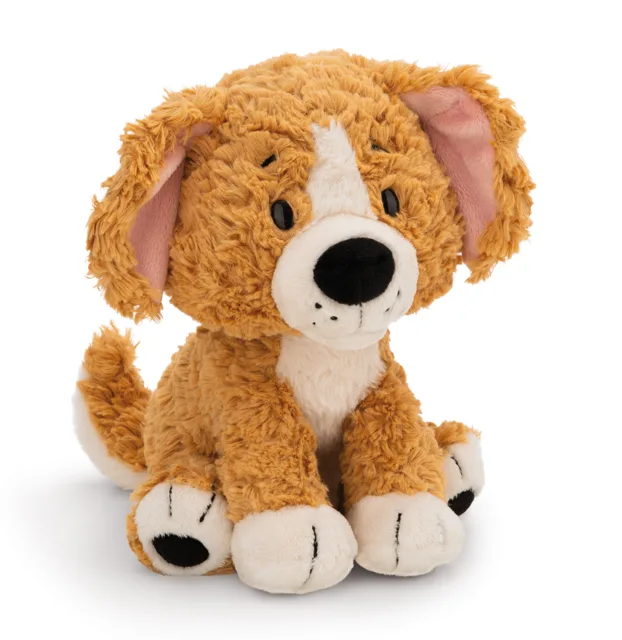 Nici Plyš Pes hnědý 20cm, sedící