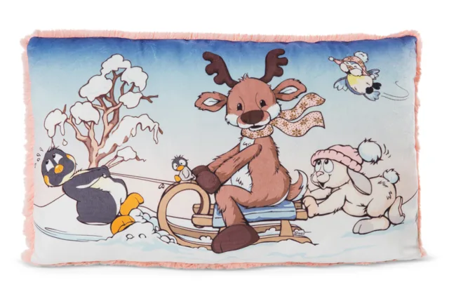 Nici Polštář  Winter Friends 43x25 cm, GREEN