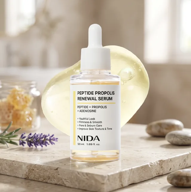 NIDA - Peptide Propolis Renewal Serum - Obnovující sérum s peptidy a propolisem - 50 ml