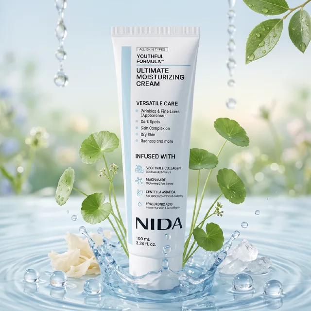 NIDA - Youthful Formula Ultimate Moisturizing Cream - Omlazující intenzivní hydratační krém - 100 ml