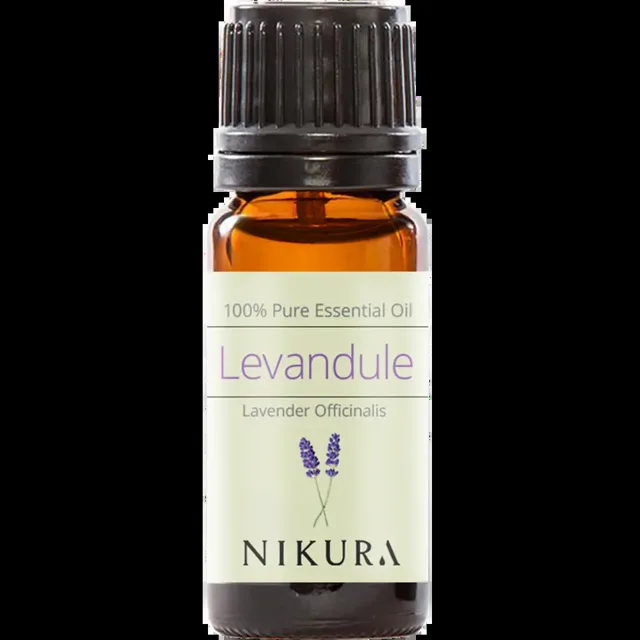 Nikura 100% přírodní esenciální olej levandule 10 ml