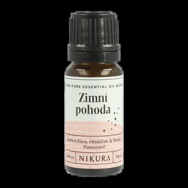 Nikura 100% přírodní esenciální olej Zimní pohoda 10 ml
