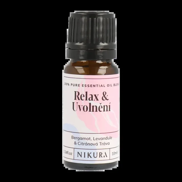 Nikura Mix přírodních olejů Relax & Uvolnění  10 ml