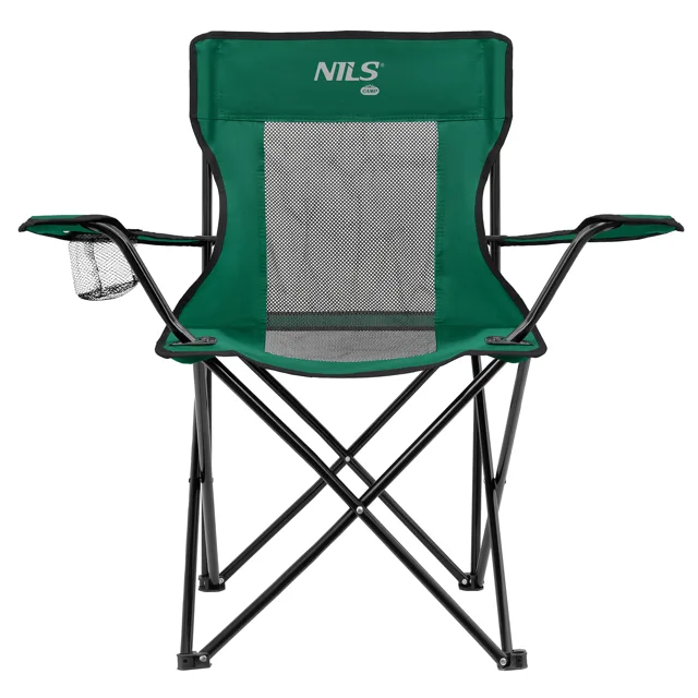 Nils Turistické křeslo NC3302 zelené/černé