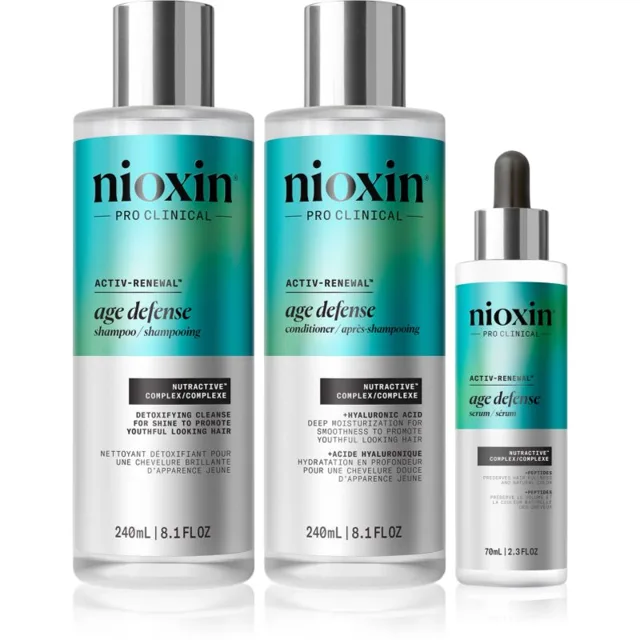 Nioxin Age defense set sada proti stárnutí