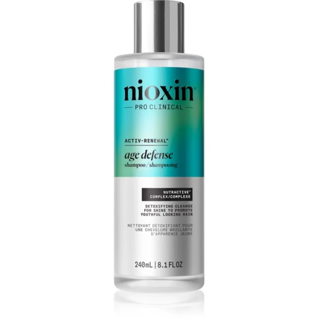 Nioxin Age defense Shampoo šampon proti stárnutí pro všechny typy vlasů 240 ml