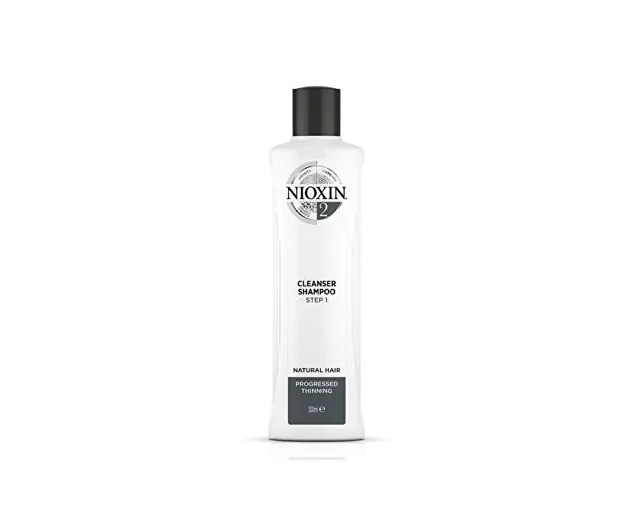 Nioxin Čisticí šampon pro jemné výrazně řídnoucí přírodní vlasy System 2 (Shampoo Cleanser System 2) 300 ml