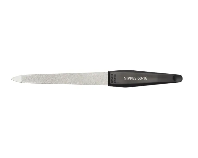 Nippes Solingen Pilník safírový špičatý černý 16 cm 1 ks
