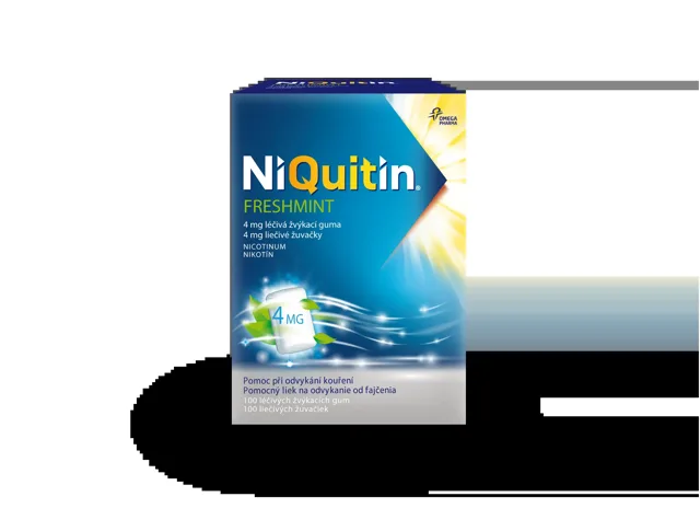 NiQuitin Freshmint 4 mg gum.mnd.100 I