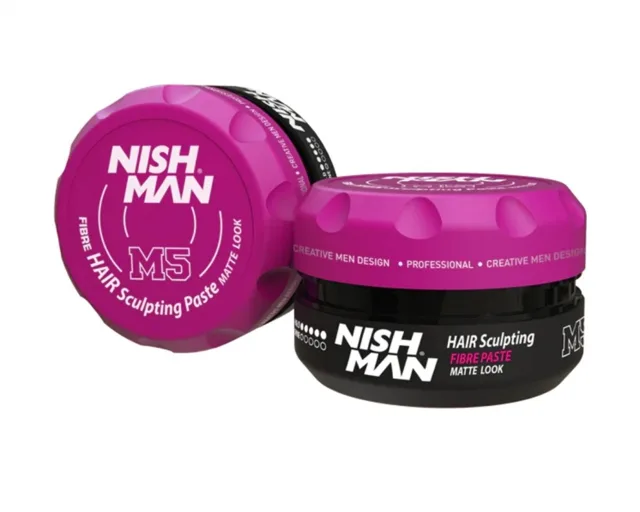 Nish Man Hair Sculpting Fibre Paste matná pasta na vlasy 100 ml