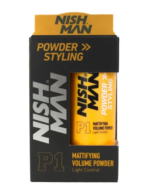 Nish Man Mattifying Styling Powder Pudr na vlasy 20g