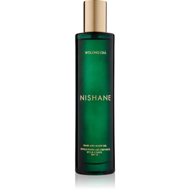 Nishane Wulong Cha parfémovaný olej na vlasy a tělo SPF 15 100 ml