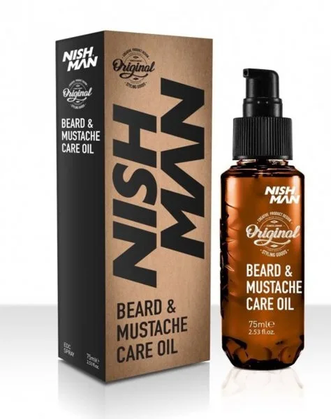 Nishman Beard and Moustache Care Oil olej na bradu 75 ml