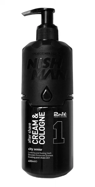 Nishman Cream and Cologne krémová voda po holení City Senior 01 400 ml