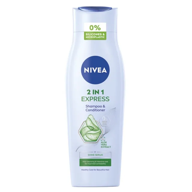 NIVEA 2v1 Care Express Pečující šampon a kondicionér 250 ml