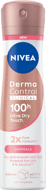 Nivea Antiperspirant ve spreji Derma Dry Control (Anti-Perspirant) 150 ml
