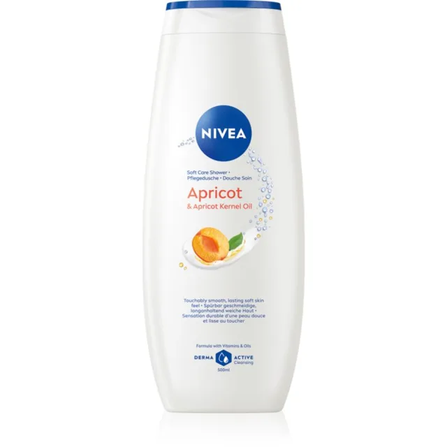 NIVEA Apricot & Apricot Seed Oil pečující sprchový gel 500 ml