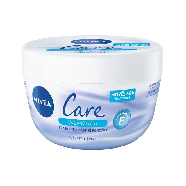 NIVEA Care Výživný krém na obličej, ruce i tělo 200 ml