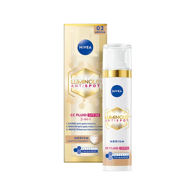 NIVEA CC krém Cellular Luminous střední 40 ml