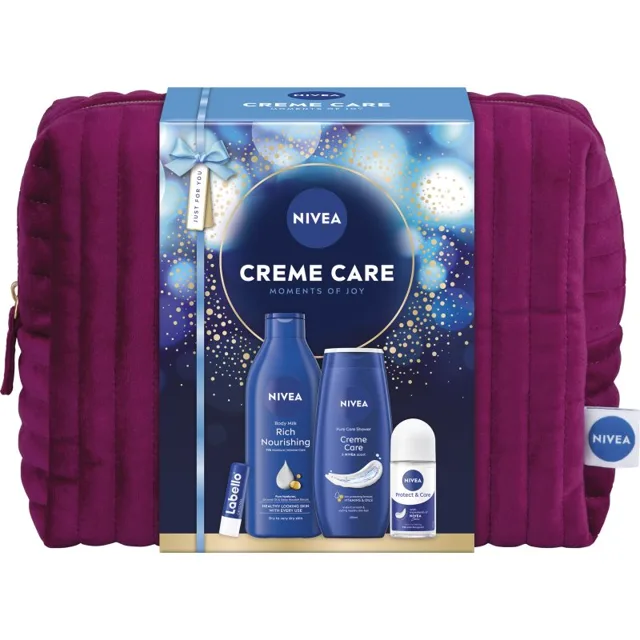 NIVEA Creme Care dárková sada pro výživu a hydrataci