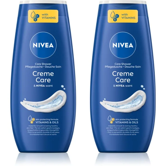 NIVEA Creme Care pečující sprchový gel výhodné balení