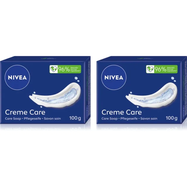 NIVEA Creme Care tuhé mýdlo výhodné balení