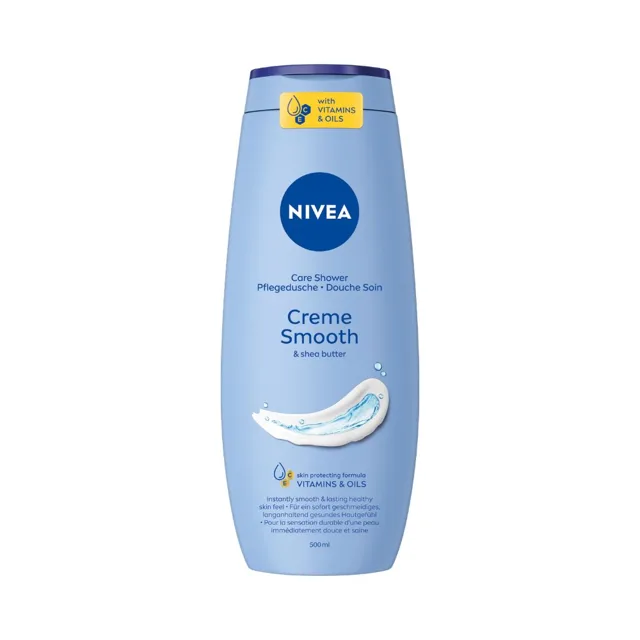 Nivea Creme Smooth pečující sprchový gel 500 ml