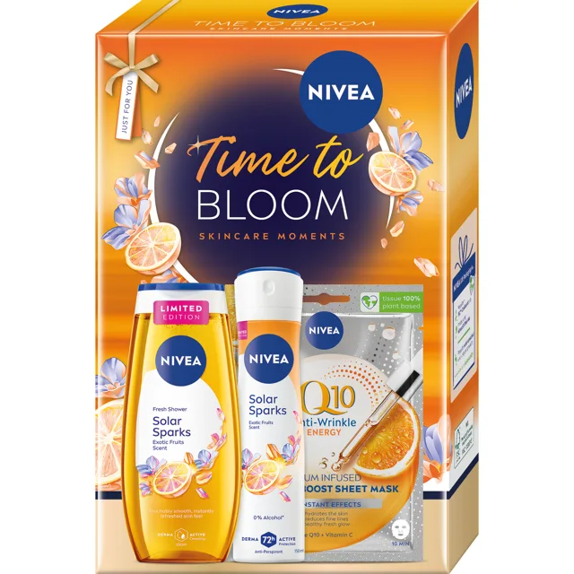 Nivea Dárková sada Time to Bloom