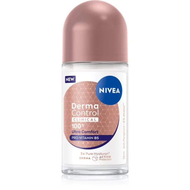 NIVEA Derma Control Clinical Ultra Comfort kuličkový antiperspirant 50 ml
