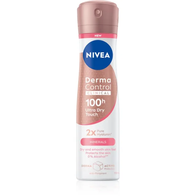 NIVEA Derma Dry Control antiperspirant ve spreji 150 ml