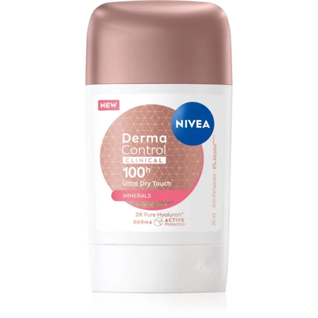 NIVEA Derma Dry Control tuhý antiperspirant 50 ml