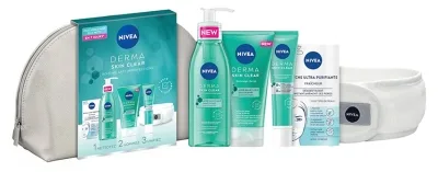 Nivea Derma Skin Clear Anti-Imperfections Rutina 5 produktů