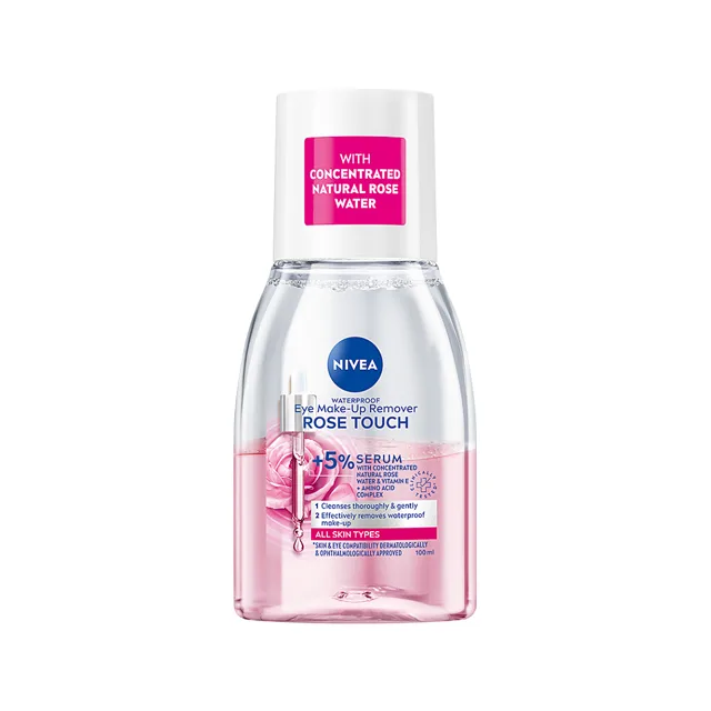 NIVEA Dvoufázový odličovač očí Rose Touch 100 ml