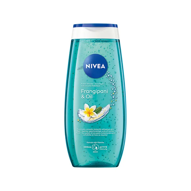 NIVEA Frangipani & Oil Osvěžující sprchový gel 250 ml