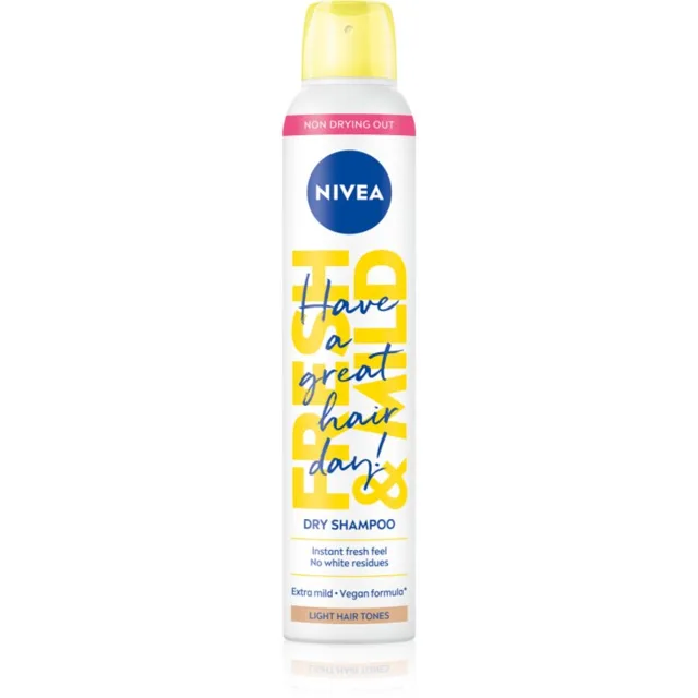 NIVEA Fresh Revive suchý šampon pro zvětšení objemu Light Tones 200 ml