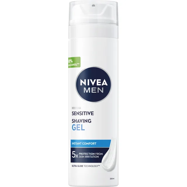 Nivea Gel na holení Sensitive 200 ml