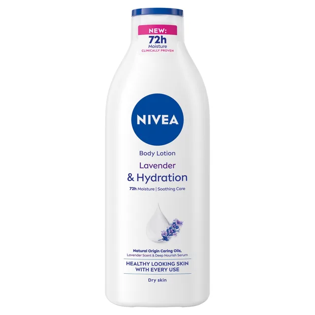 Nivea Hydratační tělové mléko Levandule (Body Lotion) 400 ml