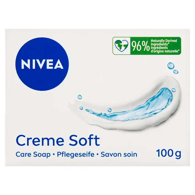 NIVEA Krémové tuhé mýdlo Creme Soft 100g