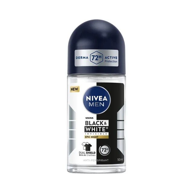 Nivea Kuličkový antiperspirant B&W Epic Night Anti-Perspirant 50 ml