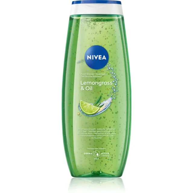 NIVEA Lemongrass & Oil osvěžující sprchový gel 500 ml